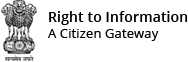 http://rti.gov.in/, A Citizen Gateway : External website that opens in a new window